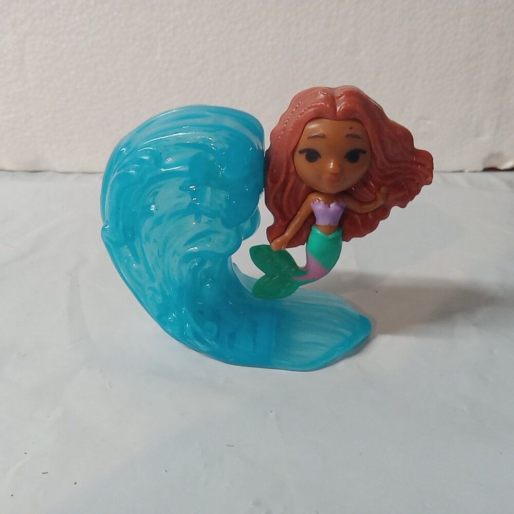 2022 Disney McDonald's Happy Meal Toy Mermaid #2 Ariel Blue China